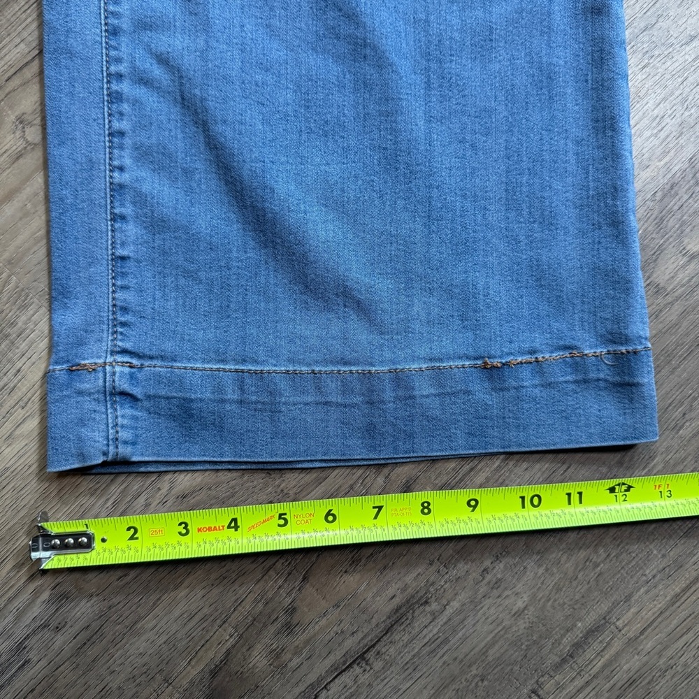 BCBGeneration High Rise Trouser Wide Leg Jeans - Size 11/30 - Picture 3 of 16